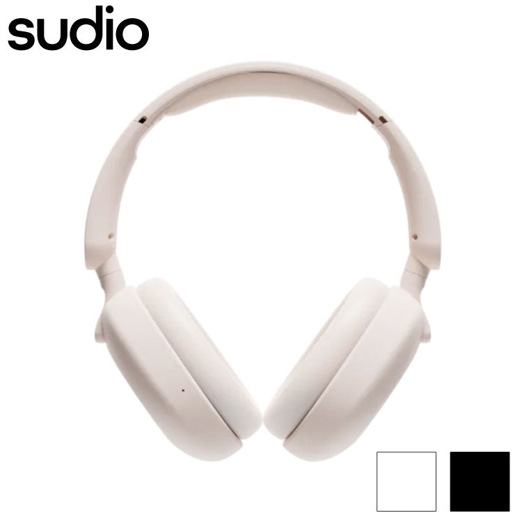 【国内正規品】 sudio K2 オーバーイヤーヘッドホン ワイヤレスヘッドフォン アクティブノイズキャンセリング Bluetooth 防水 IPX4 SBC 通話 ダイナミック USB TypeC 北欧 ブラック ホワイト