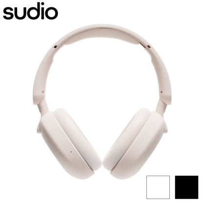【国内正規品】 sudio K2 オーバーイヤーヘッドホン ワイヤレスヘッドフォン アクティブノイズキャンセリング Bluetooth 防水 IPX4 SBC 通話 ダイナミック USB TypeC 北欧 ブラック ホワイト