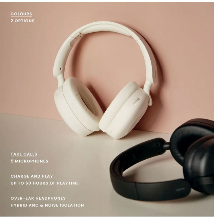 【国内正規品】 sudio K2 オーバーイヤーヘッドホン ワイヤレスヘッドフォン アクティブノイズキャンセリング Bluetooth 防水 IPX4 SBC 通話 ダイナミック USB TypeC 北欧 ブラック ホワイト
