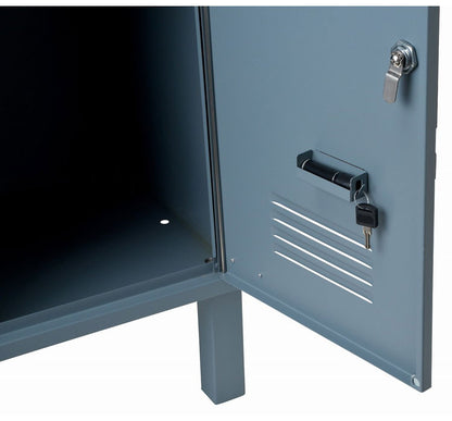 SETOCRAFT 宅配ボックス ポスト付き ロッカー型 一戸建て用 自宅用 おしゃれ 一体型 置き型 ポスト 大容量 スタンドポスト 宅配ポスト 郵便ポスト 自宅用 モダン アメリカン