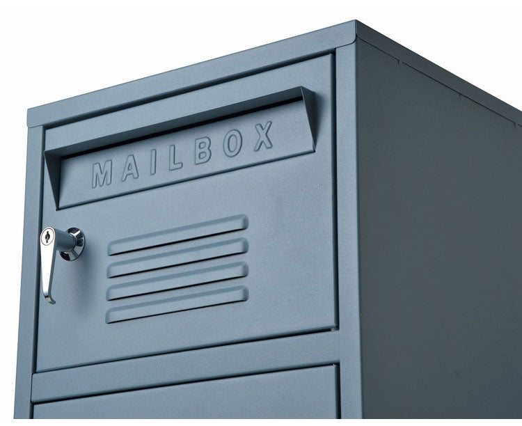 SETOCRAFT 宅配ボックス ポスト付き ロッカー型 一戸建て用 自宅用 おしゃれ 一体型 置き型 ポスト 大容量 スタンドポスト 宅配ポスト 郵便ポスト 自宅用 モダン アメリカン