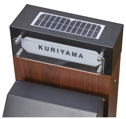 SETOCRFT スタンドポスト ライト付き ネームライト付ポストスタンド ガルバリウム使用 ポスト置き型 ポスト 大容量 スタンドポスト 宅配ポスト 郵便ポスト 自宅用 モダン 北欧