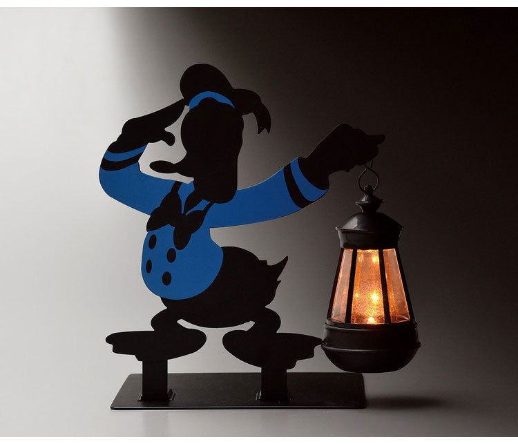 ソーラーライト 屋外 ディズニー ガーデン 光センサー付 庭 ライト かわいい おしゃれ シルエットソーラー オーナメント Disney ミッキー ミニー ドナルド プーさん 防雨仕様 ランプ(代引不可)