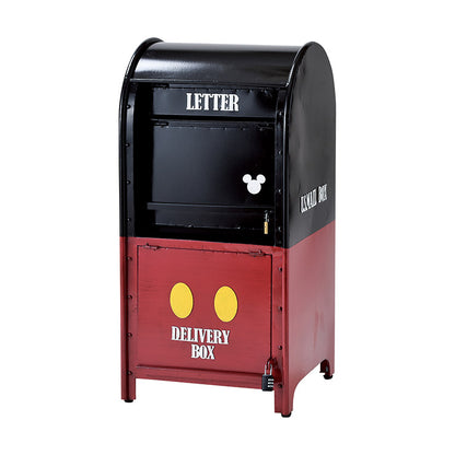 ミッキー宅配メールボックス 【幅36×奥行36×高75cm】 ディズニー スタンド型 ポスト 郵便受け 置き型ポスト 郵便ポスト