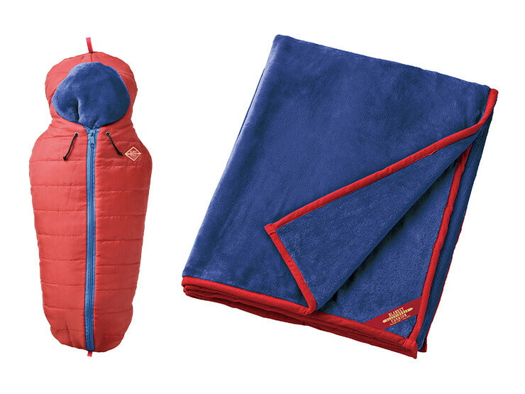 ブランケット キャンプ風 クッション ブランケット Lサイズ ダウンブランケット ひざ掛け 膝掛け ひざかけ 寝袋型クッション 枕