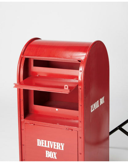 宅配ボックス 宅配 不在受け取り U.S.MAIL セトクラフト アメリカンスタイル スチール アジャスター付 一戸建て スタンド式(代引不可)