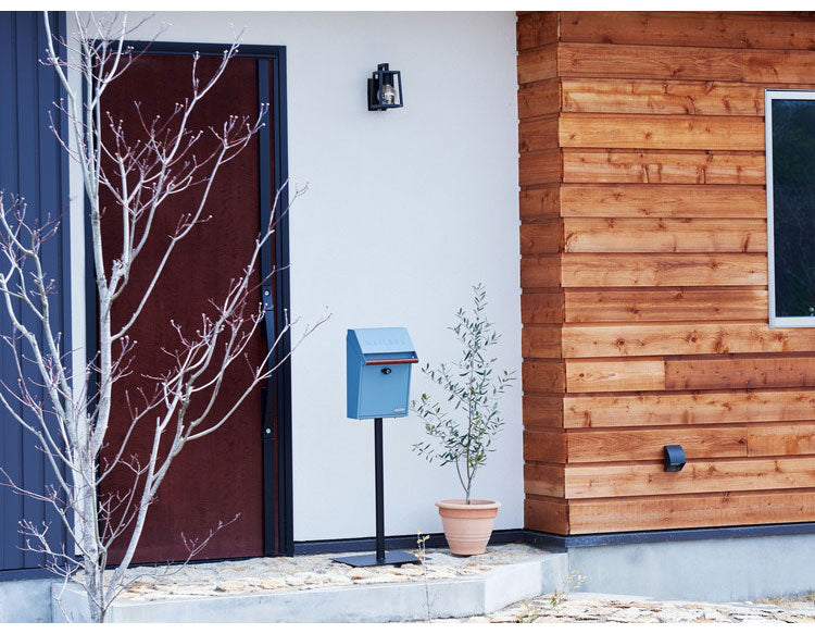 ポスト用スタンド セトクラフト スリムポスト GALVA 郵便ポスト ポスト 宅配 おしゃれ かわいい スタンド式 シック(代引不可)