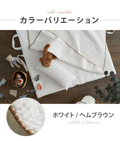 イブル 130×90cm 掛布団 イブルマット 洗える 繋ぎ目なし キルティング マルチカバー ベビー マット ラグ 赤ちゃん 韓国製