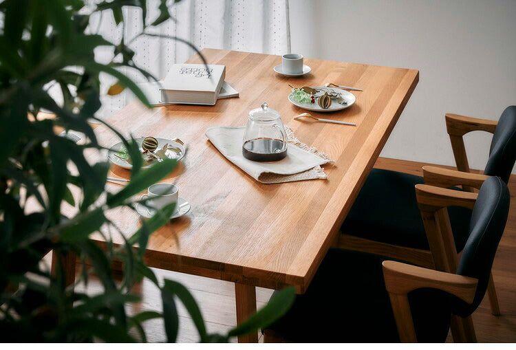 ダイニングセット 4人掛け 4点セット 幅150 オーク無垢材 ベンチ ダイニングテーブルセット 合皮 天然木 ダイニングチェア 食卓 テーブル 椅子 いす(代引不可)