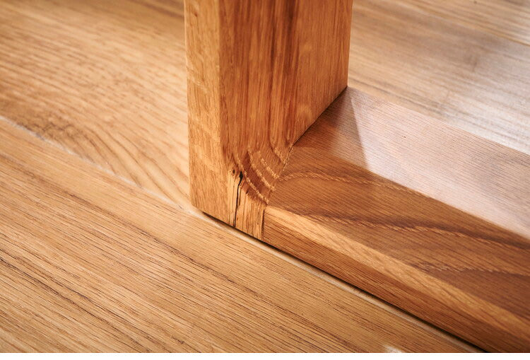 ダイニングセット 4人掛け 4点セット オーク無垢材 ベンチ ダイニングテーブルセット 幅165 合皮 天然木 ダイニングチェア 食卓 テーブル 椅子 いす(代引不可)