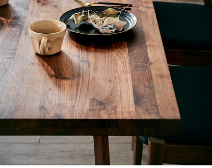 ダイニングセット 4人掛け 4点セット 幅135 ウォールナット無垢材 ベンチ ダイニングテーブルセット 合皮 天然木 ダイニングチェア 食卓 テーブル 椅子 いす(代引不可)