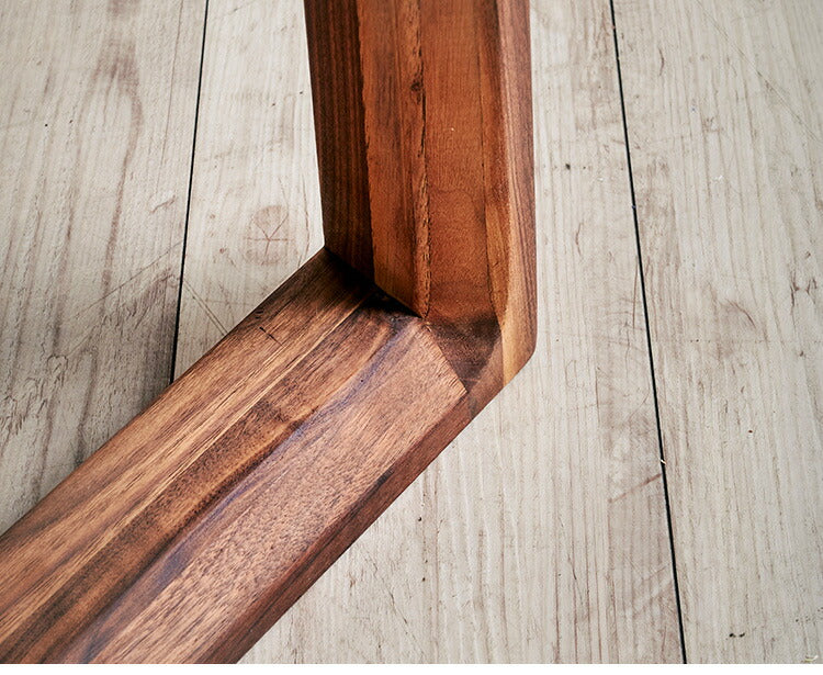 ダイニングセット 4人掛け 4点セット 幅165 ウォールナット無垢材 ベンチ ダイニングテーブルセット 合皮 天然木 ダイニングチェア 食卓 テーブル 椅子 いす(代引不可)