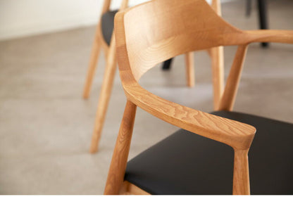 ダイニングセット 4人掛け 5点セット オーク無垢材 ダイニングテーブルセット 幅165 合皮 天然木 ダイニングチェア 食卓 テーブル 椅子 いす(代引不可)