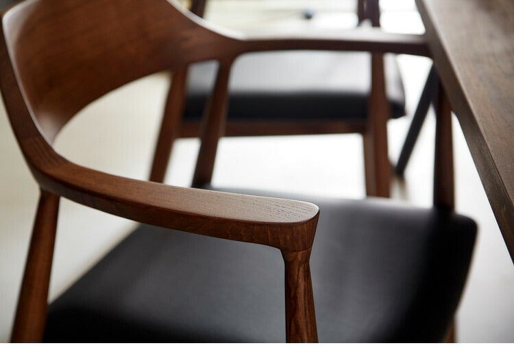 ダイニングセット 4人掛け 5点セット 幅165 ウォールナット無垢材 ダイニングテーブルセット 合皮 天然木 ダイニングチェア 食卓 テーブル 椅子 いす(代引不可)