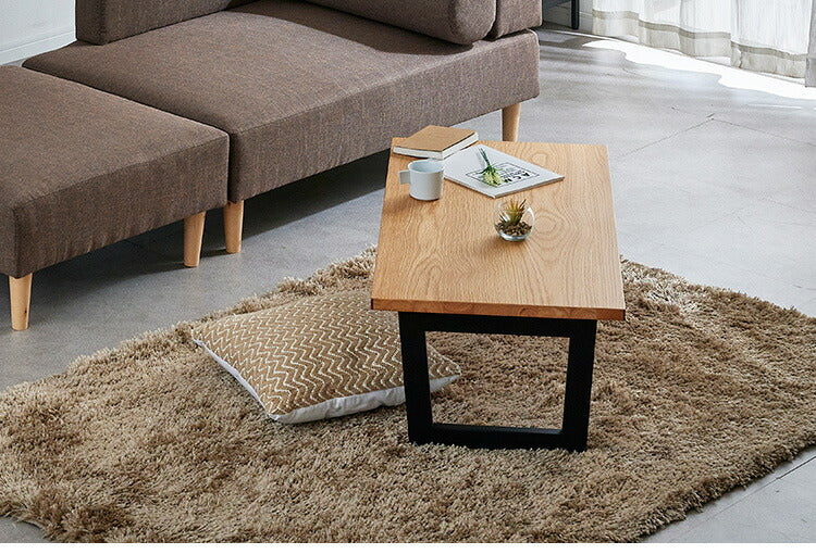 センターテーブル 折り畳み 折りたたみ 幅100 おしゃれ 天然木 無垢材 ウォールナット ブラック オーク ナチュラル ブラウン 一枚板風 ローテーブル リビングテーブル 木製 木目(代引不可)