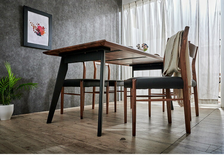 ダイニングチェア 2脚セット 2個組 オーク 天然木 チェア 肘掛け 椅子 いす 合皮 デザインチェア おしゃれ モダン 北欧 シンプル 背もたれ ナチュラル インテリア(代引不可)