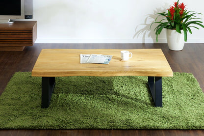 センターテーブル 幅120cm 高級材オーク無垢 木製 オイル塗装 おしゃれ 北欧 ヴィンテージ リビングテーブル コーヒーテーブル シンプル 座卓 ローテーブル カフェ レトロ 一人暮らし(代引不可)