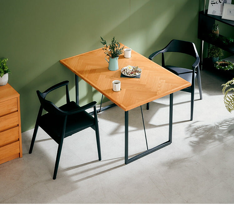 ダイニングテーブル 単品 幅120 ラバーウッド無垢材 オーク ナチュラル 6人掛け リビング テーブル ダイニング おしゃれ 北欧 モダン 食卓 テーブル 天然木(代引不可)