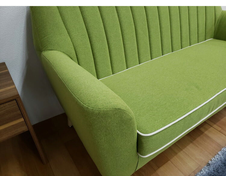 ソファ 2.5人掛け 幅165cm ファブリック おしゃれ 北欧 ローソファ フロアソファ 2人掛け 3人掛け 肘あり 肘掛け シンプル 脚 取り外し 新生活 一人暮らし 脚 取り付け(代引不可)