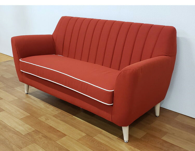 ソファ 2.5人掛け 幅165cm ファブリック おしゃれ 北欧 ローソファ フロアソファ 2人掛け 3人掛け 肘あり 肘掛け シンプル 脚 取り外し 新生活 一人暮らし 脚 取り付け(代引不可)