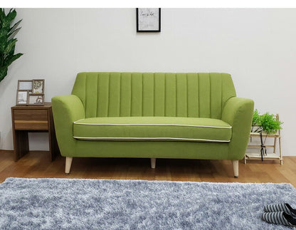 ソファ 2.5人掛け 幅165cm ファブリック おしゃれ 北欧 ローソファ フロアソファ 2人掛け 3人掛け 肘あり 肘掛け シンプル 脚 取り外し 新生活 一人暮らし 脚 取り付け(代引不可)