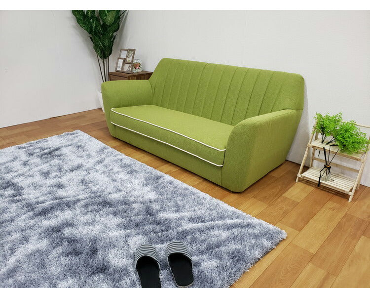 ソファ 2.5人掛け 幅165cm ファブリック おしゃれ 北欧 ローソファ フロアソファ 2人掛け 3人掛け 肘あり 肘掛け シンプル 脚 取り外し 新生活 一人暮らし 脚 取り付け(代引不可)