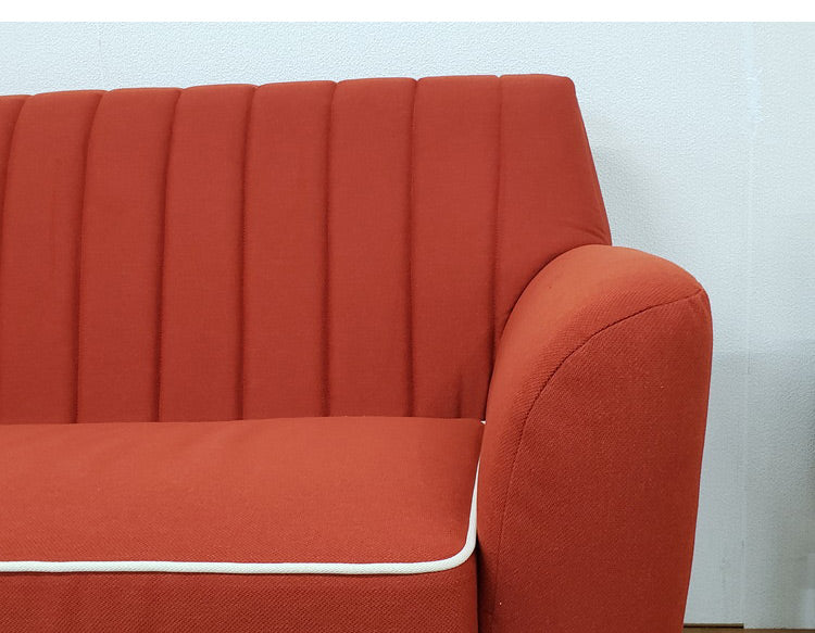 ソファ 2.5人掛け 幅165cm ファブリック おしゃれ 北欧 ローソファ フロアソファ 2人掛け 3人掛け 肘あり 肘掛け シンプル 脚 取り外し 新生活 一人暮らし 脚 取り付け(代引不可)