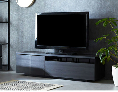 テレビ台 ローボード 白 幅150 完成品 国産 奥行39 高さ40 おしゃれ ブラック ガラス リビング 収納 TVラック TVボード 木目 テレビボード(代引不可)