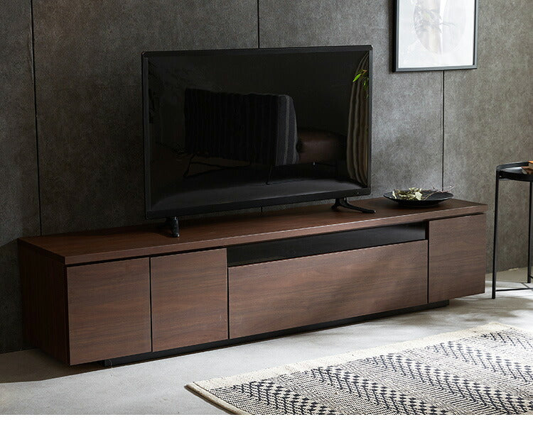 テレビ台 ローボード 白 幅180 完成品 国産 奥行39 高さ40 おしゃれ ブラック ガラス リビング 収納 TVラック TVボード 木目 テレビボード(代引不可)