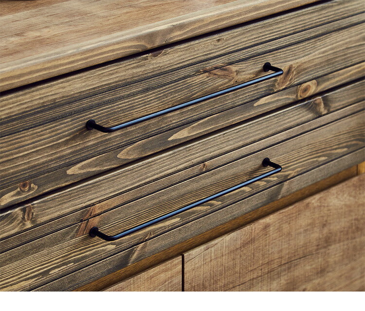 食器棚 幅80cm キッチンボード 木目調 日本製 完成品 キッチン収納 北欧 おしゃれ キッチンラック ダイニングボード シンプル 収納家具(代引不可)