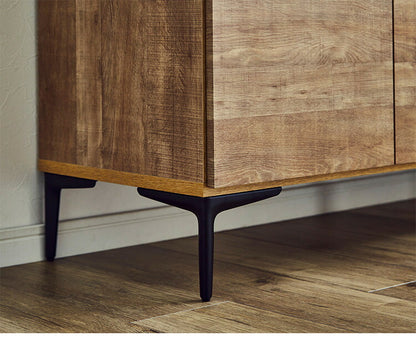 食器棚 幅80cm キッチンボード 木目調 日本製 完成品 キッチン収納 北欧 おしゃれ キッチンラック ダイニングボード シンプル 収納家具(代引不可)