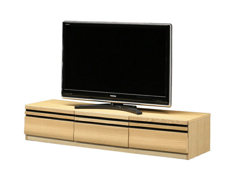 テレビボード 幅150cm 木製 テレビ台 フラップ扉 フルオープンスライドレール付き 大容量 おしゃれ 北欧 ヴィンテージ ローボード シンプル 配線孔 木目調 テレビラック 収納 ブラウン ナチュラル(代引不可)