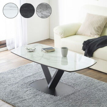 センターテーブル 120×60 セラミックテーブル 大理石調 耐熱 高耐久 ローテーブル リビングテーブル マーブル調 おしゃれ 韓国インテリア(代引不可)