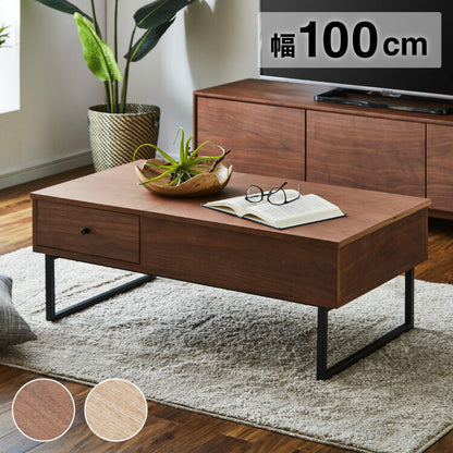 リビングテーブル 幅100cm 昇降テーブル ローテーブル リフティングテーブル 天然木 センターテーブル PCデスク コンパクト テレワーク 在宅ワーク おしゃれ 北欧 シンプル モダン 天板昇降(代引不可)