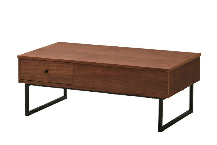 リビングテーブル 幅100cm 昇降テーブル ローテーブル リフティングテーブル 天然木 センターテーブル PCデスク コンパクト テレワーク 在宅ワーク おしゃれ 北欧 シンプル モダン 天板昇降(代引不可)