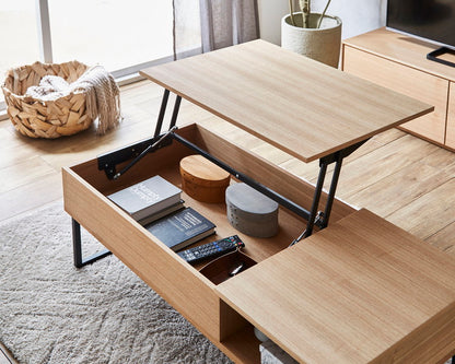 リビングテーブル 幅120cm 昇降テーブル ローテーブル リフティングテーブル 天然木 センターテーブル PCデスク コンパクト テレワーク 在宅ワーク おしゃれ 北欧 シンプル モダン 天板昇降(代引不可)