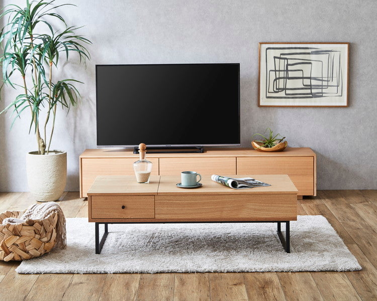 リビングテーブル 幅120cm 昇降テーブル ローテーブル リフティングテーブル 天然木 センターテーブル PCデスク コンパクト テレワーク 在宅ワーク おしゃれ 北欧 シンプル モダン 天板昇降(代引不可)