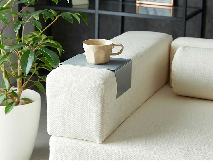 ソファ ソファー ローソファ カウチソファー テーブル付き ソファーベッド レイアウト自在 2Pソファ 二人掛け 三人掛け 幅120 sofa ファブリック おしゃれ 北欧(代引不可)