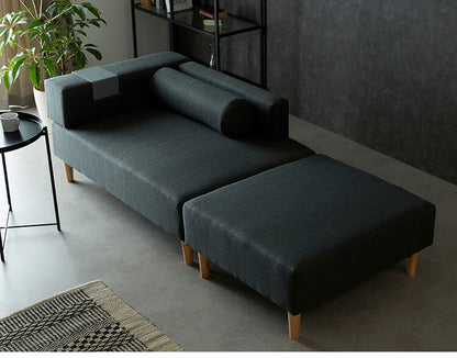 ソファ ソファー ローソファ カウチソファー テーブル付き ソファーベッド レイアウト自在 2Pソファ 二人掛け 三人掛け 幅120 sofa ファブリック おしゃれ 北欧(代引不可)