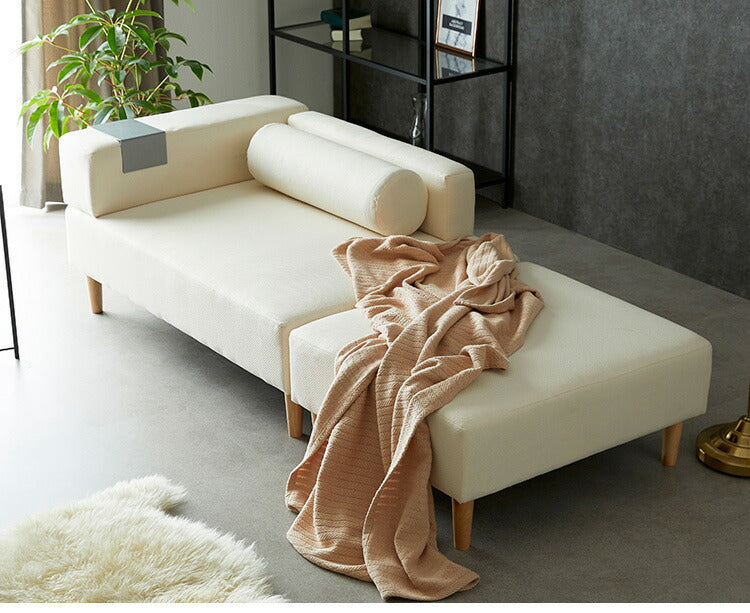 ソファ ソファー ローソファ カウチソファー テーブル付き ソファーベッド レイアウト自在 2Pソファ 二人掛け 三人掛け 幅120 sofa ファブリック おしゃれ 北欧(代引不可)