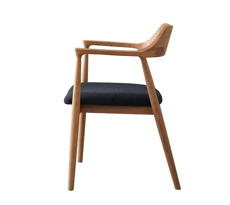 ダイニングチェア 2脚セット 2個組 オーク ウォールナット アッシュ無垢材 チェア 椅子 いす デザインチェア おしゃれ モダン 北欧 シンプル 背もたれ ナチュラル インテリア(代引不可)