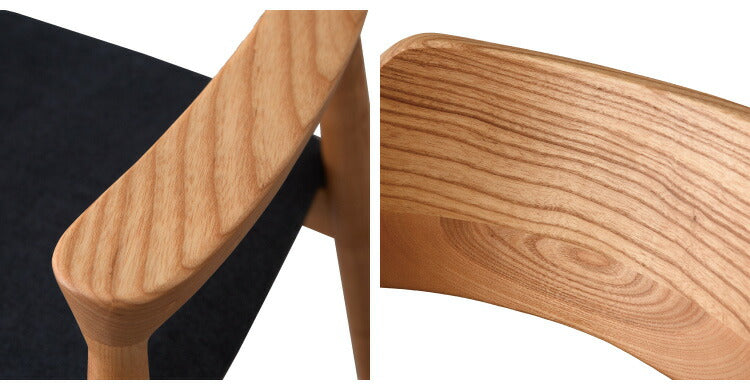 ダイニングチェア 2脚セット 2個組 オーク ウォールナット アッシュ無垢材 チェア 椅子 いす デザインチェア おしゃれ モダン 北欧 シンプル 背もたれ ナチュラル インテリア(代引不可)