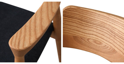 ダイニングチェア 2脚セット 2個組 オーク ウォールナット アッシュ無垢材 チェア 椅子 いす デザインチェア おしゃれ モダン 北欧 シンプル 背もたれ ナチュラル インテリア(代引不可)