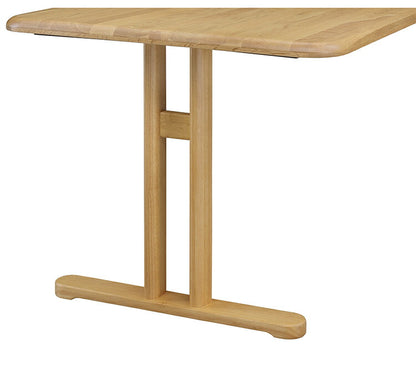 ダイニングテーブルセット 2人用 3点セット 北欧スタイル コンパクト 無垢集成材 ウォールナット オーク 角丸長方形 ナチュラル シンプル モダン 北欧 おしゃれ(代引不可)