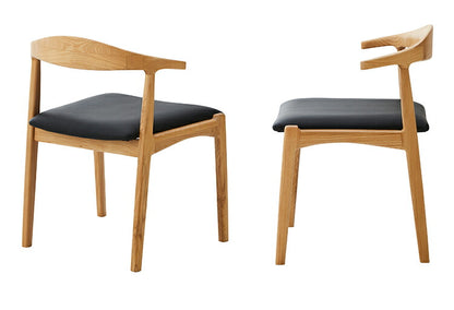 ダイニングテーブルセット 4人用 5点セット 北欧スタイル コンパクト 無垢集成材 ウォールナット オーク 角丸長方形 ナチュラル シンプル モダン 北欧 おしゃれ(代引不可)