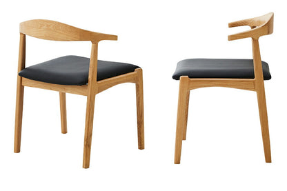 ダイニングテーブルセット 4人用 5点セット 北欧スタイル コンパクト 無垢集成材 ウォールナット オーク 角丸長方形 ナチュラル シンプル モダン 北欧 おしゃれ(代引不可)