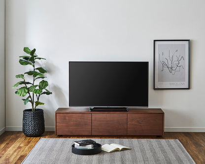 テレビ台 幅150cm テレビボード 天然木 完成品 収納付き ローボード おしゃれ 北欧 モダン リビング 収納棚 フルオープンスライドレール TV台 TVボード シンプル 一人暮らし(代引不可)