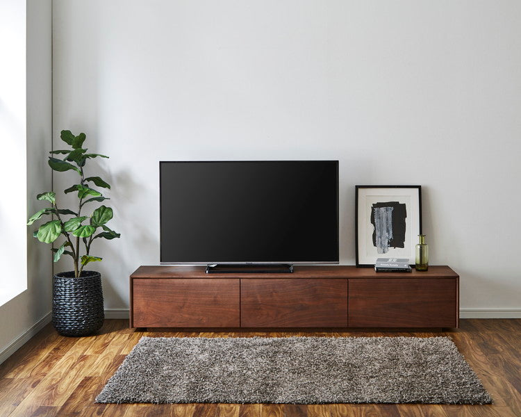 テレビ台 幅200cm テレビボード 天然木 完成品 収納付き ローボード おしゃれ 北欧 モダン リビング 収納棚 フルオープンスライドレール TV台 TVボード シンプル 一人暮らし(代引不可)