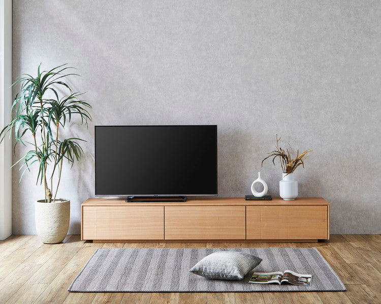 テレビ台 幅220cm テレビボード 天然木 完成品 収納付き ローボード おしゃれ 北欧 モダン リビング 収納棚 フルオープンスライドレール TV台 TVボード シンプル 一人暮らし(代引不可)