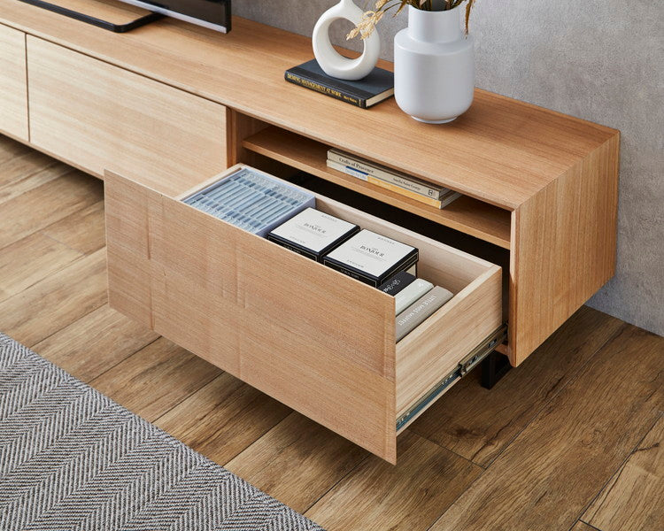 テレビ台 幅200cm スチール脚付き テレビボード 天然木 完成品 収納付き ローボード おしゃれ 北欧 モダン リビング 収納棚 フルオープンスライドレール TV台 TVボード シンプル 一人暮らし(代引不可)